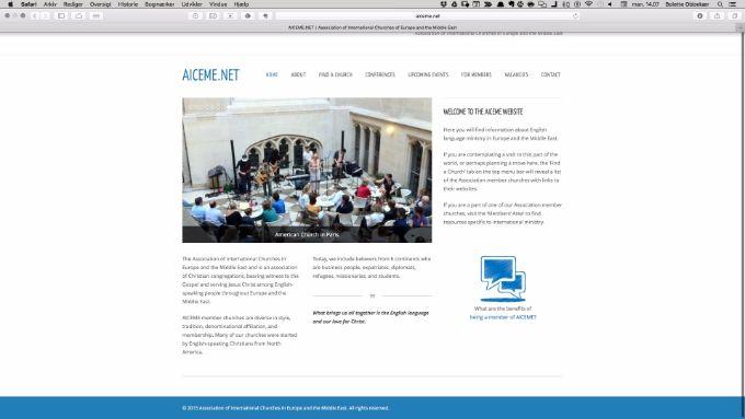 Medlemssite: AICEME.net